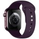 Tech-Protect Silicone strap for Apple Watch 44 / 45 / 46 / 49 mm - dark cherry