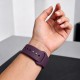 Tech-Protect Silicone strap for Apple Watch 44 / 45 / 46 / 49 mm - dark cherry