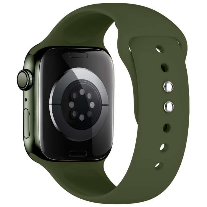 Tech-Protect Silicone Strap for Apple Watch 44 / 45 / 46 / 49 mm - Green