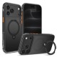Tech-Protect MagAir Stand MagSafe CC Case for iPhone 18 Pro / 17 Pro - Matte Black