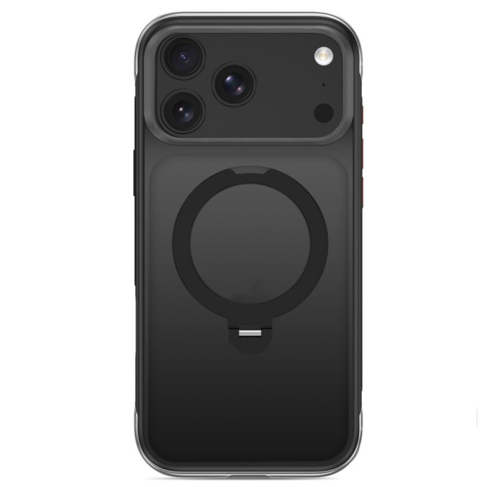 Tech-Protect MagAir Stand MagSafe CC Case for iPhone 18 Pro / 17 Pro - Matte Black