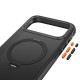 Tech-Protect MagAir Stand MagSafe CC Case for iPhone 18 Pro / 17 Pro - Matte Black