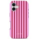 Tech-Protect Lamano MagSafe Case for iPhone 17 - Red and Pink