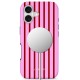 Tech-Protect Lamano MagSafe Case for iPhone 17 - Red and Pink