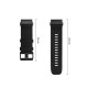 Tech-Protect Nylon Classic Strap for Garmin Fenix ​​5X / 5X Plus / 6X / 6X Pro / 7X / 8 / 8 Pro / 9 / 9 Pro (47 mm) - Black