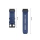 Tech-Protect Nylon Classic Strap for Garmin Fenix ​​5X / 5X Plus / 6X / 6X Pro / 7X / 8 / 8 Pro / 9 / 9 Pro (47 mm) - Navy Blue