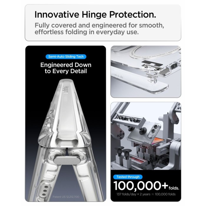 Spigen Ultra Hybrid Pro Case for iPhone Duo - Transparent