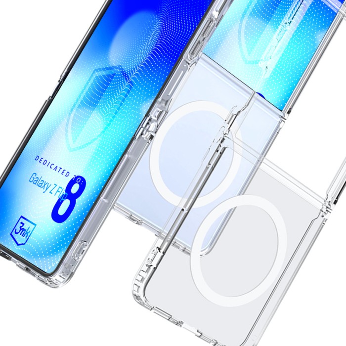 3mk Armor Magcase for Samsung Galaxy Z Flip 8 - Transparent
