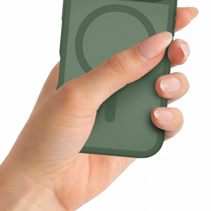 3mk Misty MagCase Green for iPhone 18 Pro / 17 Pro - green