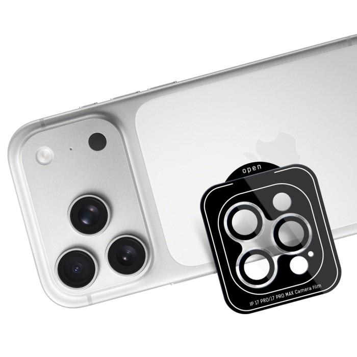 3mk Lens Protection Pro Black Tempered Glass for iPhone 18 Pro / 18 Pro Max