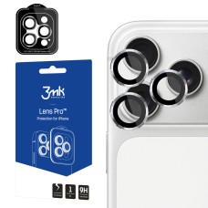 3mk Lens Protection Pro Black Tempered Glass for iPhone 18 Pro / 18 Pro Max - Silver
