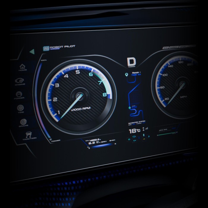 3mk TechWrap Matte Cluster™ dashboard screen protector for Renault Austral Iconic 2025