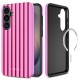 Tech-Protect Lamano MagSafe Case for Samsung Galaxy S26 FE - red-pink