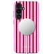 Tech-Protect Lamano MagSafe Case for Samsung Galaxy S26 FE - red-pink