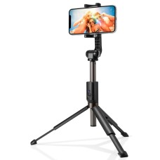 Selfie stick Spigen S540W Bluetooth with tripod - black - OUTLET