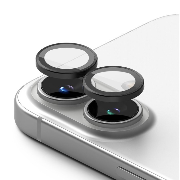 Ringke Camera Frame Protector 2-pack for iPhone 16 / 16 Plus - Black