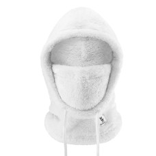 Qunature Arctic Velvet Ski Balaclava Size M - White - OUTLET