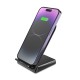 Tech-Protect QI15W-S2 inductive charger 15W in the form of a stand - black - OUTLET