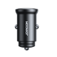 Joyroom JR-CCN06 30W 2x USB-C Metal Mini Car Charger - Black - OUTLET