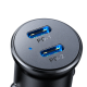 Joyroom JR-CCN06 30W 2x USB-C Metal Mini Car Charger - Black - OUTLET