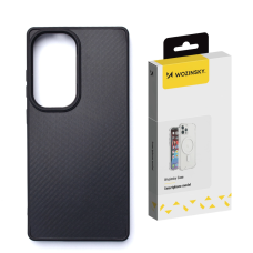 Wozinsky Carbon Fiber Case with MagSafe for Samsung Galaxy S25+ - Black - OUTLET