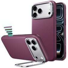 ESR Atelier Kickstand MagSafe Case for iPhone 18 Pro / 17 Pro - burgundy