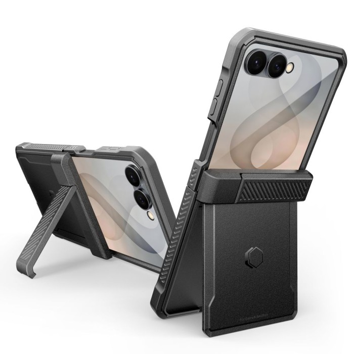 Tech-Protect Kevlar Pro Case for Samsung Galaxy Z Flip 8 - black
