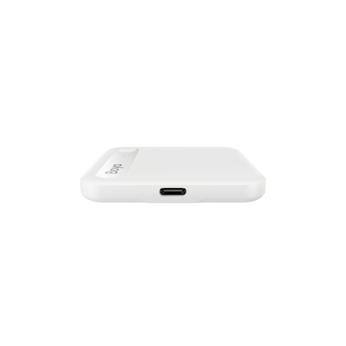 BOYA Notra Neo Voice Recorder with AI Transcription - White