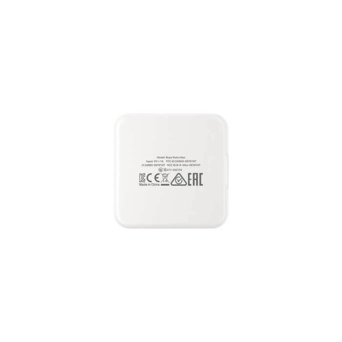BOYA Notra Neo Voice Recorder with AI Transcription - White