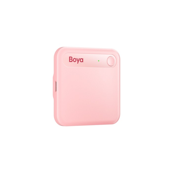 BOYA Notra Neo Voice Recorder with AI Transcription - Pink