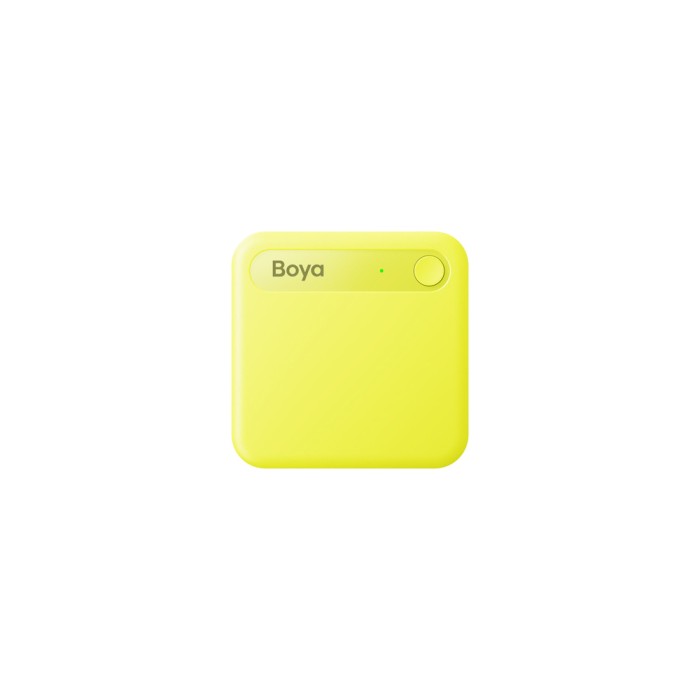 BOYA Notra Neo Voice Recorder with AI Transcription - Yellow