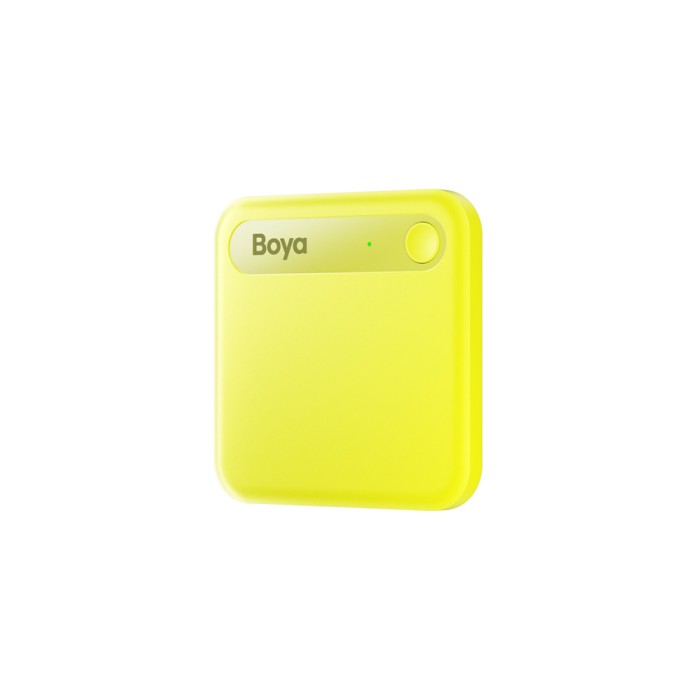BOYA Notra Neo Voice Recorder with AI Transcription - Yellow