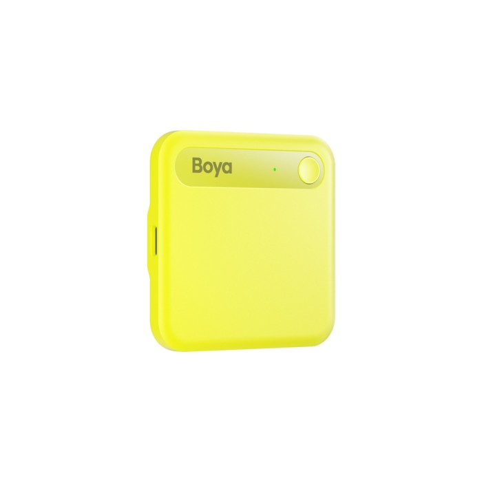 BOYA Notra Neo Voice Recorder with AI Transcription - Yellow