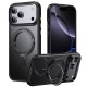 Magnetic Case with Rotating Stand iPhone 18 Pro / 17 Pro TPU Acrylic MagSafe - Black