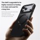 Magnetic Case with Rotating Stand iPhone 18 Pro / 17 Pro TPU Acrylic MagSafe - Black