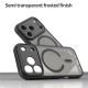 iPhone 18 Pro / 17 Pro PC TPU Magnetic Matte Case, Drop-Resistant - Black