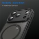 iPhone 18 Pro / 17 Pro PC TPU Magnetic Matte Case, Drop-Resistant - Black