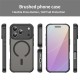 iPhone 18 Pro / 17 Pro PC TPU Magnetic Matte Case, Drop-Resistant - Black