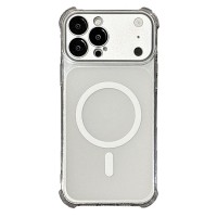 iPhone 18 Pro Max / 17 Pro Max Magnetic TPU Case with Detachable Camera Cover - Transparent