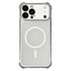iPhone 18 Pro Max / 17 Pro Max Magnetic TPU Case with Detachable Camera Cover - Transparent