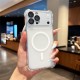 iPhone 18 Pro Max / 17 Pro Max Magnetic TPU Case with Detachable Camera Cover - Transparent