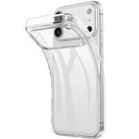 iPhone 18 Pro Max / 17 Pro Max Anti-Fingerprint TPU Case - Transparent