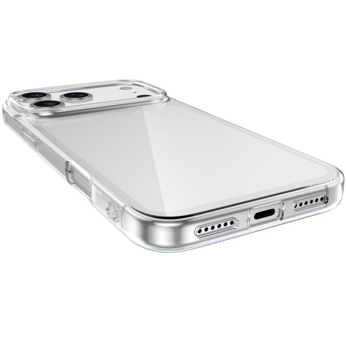 iPhone 18 Pro Max / 17 Pro Max Anti-Fingerprint TPU Case - Transparent