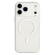MagSafe Compatible iPhone 18 Pro / 17 Pro PC Case - Transparent White