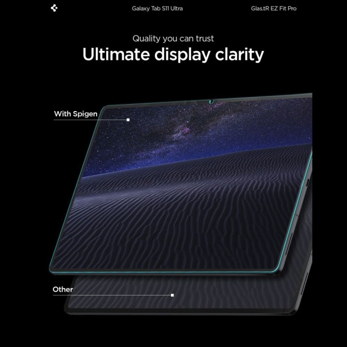 Spigen Glas.tR "EZ Fit Pro" Tempered Glass for Samsung Galaxy Tab S11 Ultra 14.6 X930 / X936B