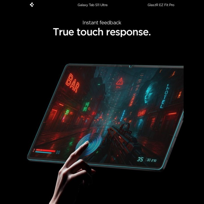 Spigen Glas.tR "EZ Fit Pro" Tempered Glass for Samsung Galaxy Tab S11 Ultra 14.6 X930 / X936B