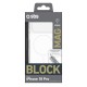 SBS Block Case for iPhone 18 Pro, MagSafe Compatible - White