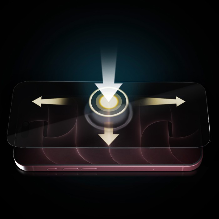 Wozinsky EasyFit Privacy Glass screen protector for iPhone 18 Pro Max - 2 pcs.