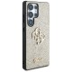 Guess Fixed Glitter Big 4G Metal Logo case for Samsung Galaxy S25 Ultra - gold