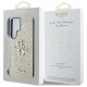 Guess Fixed Glitter Big 4G Metal Logo case for Samsung Galaxy S25 Ultra - gold